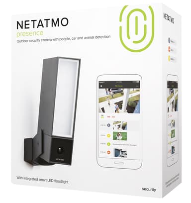 Netatmo Presence Smart utendørskamera NOC01EU