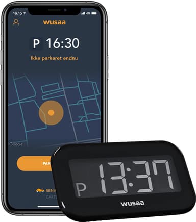 Wusaa intelligent parkeringsskive WUSAAX1337