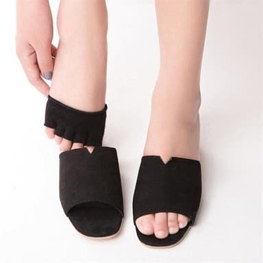 Khaki Non-slip Tåsokker