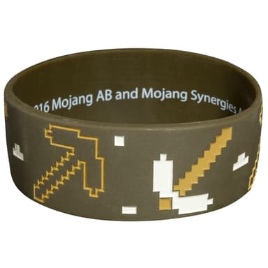 Minecraft Miner silikonarmbånd