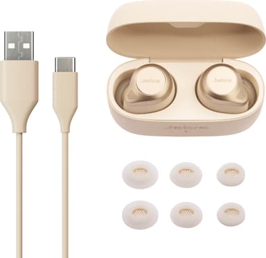 Jabra Elite 85T helt trådløse hodetelefoner (gold beige)