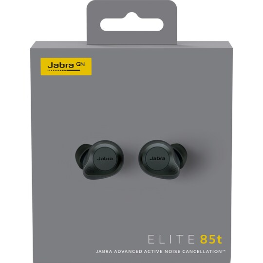Jabra Elite 85T helt trådløse hodetelefoner (grå)