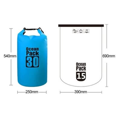 Drybag Vanntett pakkepose 30L