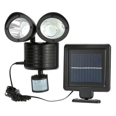 Solcellebelysning Dual Spotlight 6W