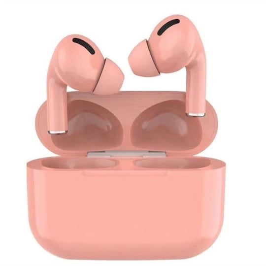 Macaron Trådløst in-ear Headset med ladeboks &  5.0 Bluetooth - Rosa