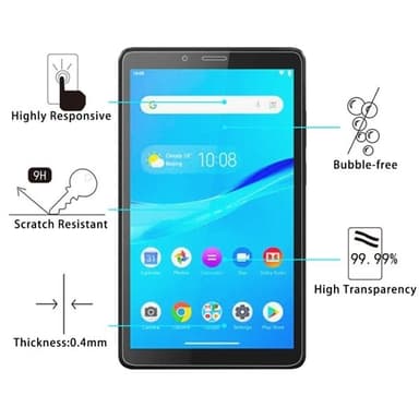 Herdet Skjermbeskyttelse 9H 0.4mm Lenovo Tab M7