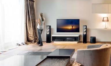 Yamaha gulvstående høyttaler NS- F330BK (sort)
