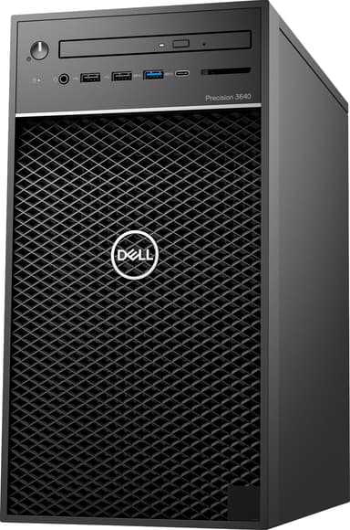 Dell Precision 3640 MT i7/32/512 GB kompakt stasjonær PC (sort)