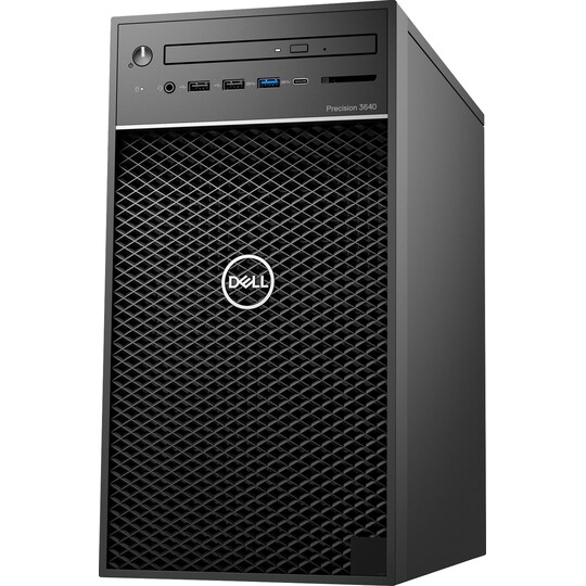 Dell Precision 3640 MT i7/32/512 GB kompakt stasjonær PC (sort)