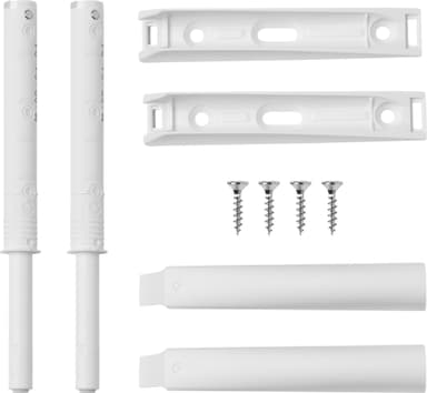 Epoq Push Opener døråpner til skapdør 37 mm (hvit), 2 stk