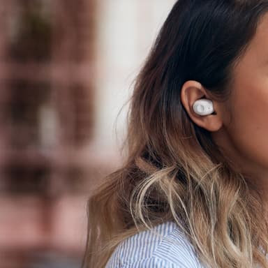 Sudio Tolv R helt trådløse in-ear hodetelefoner (hvit)