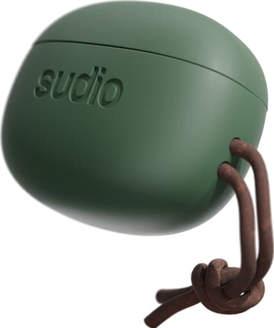 Sudio Tolv helt trådløse in-ear hodetelefoner (grønn)