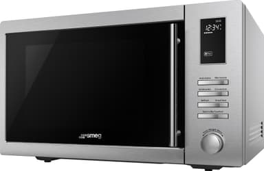 Smeg mikrobølgeovn MOE34CXI (rustfritt stål)