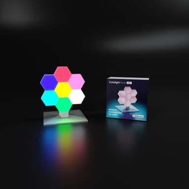LifeSmart Cololight Plus RGB LED-paneler startpakke LS167A7 (7 pakk)