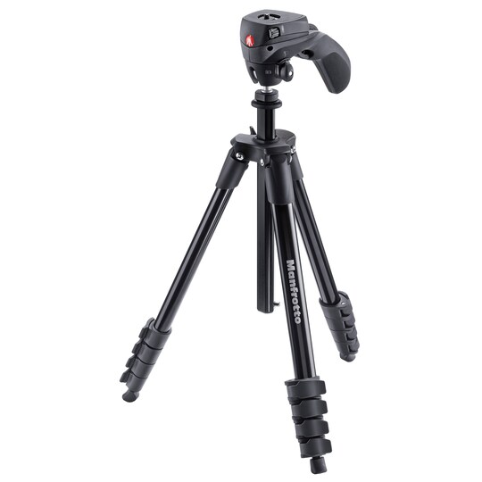 Manfrotto Compact Action tripod (sort)