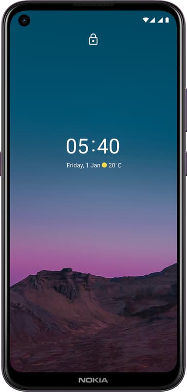 Nokia 5.4 smarttelefon 4/64GB (lilla)