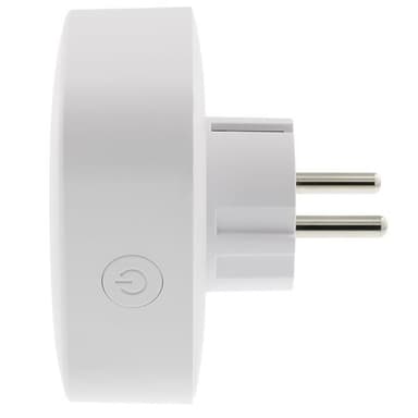 DELTACO SMART HOME WiFi strømbryter 1xCEE 7/3, 10A