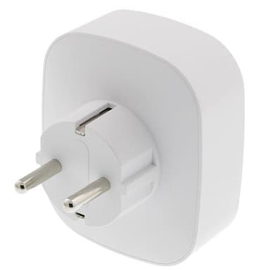 DELTACO SMART HOME WiFi strømbryter 1xCEE 7/3, 10A