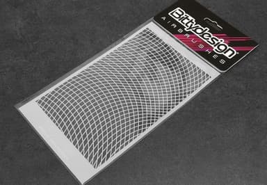 Bittydesign Stensil - Wave Mesh