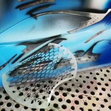 Bittydesign Stensil - Honeycomb V2