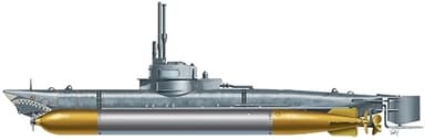ITALERI 1:35 - Biber Midget Submarine