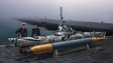 ITALERI 1:35 - Biber Midget Submarine