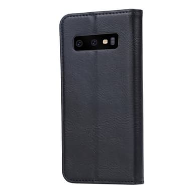 Lommebokfutteral med stativ Samsung Galaxy S10+ Svart