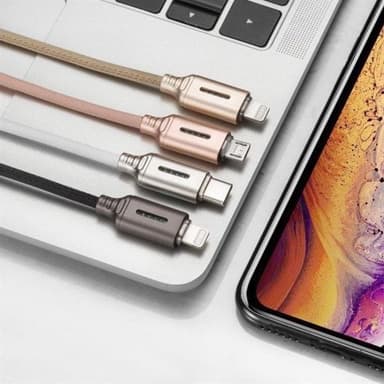 Ladekabel USB-C / Type-C - Hvit