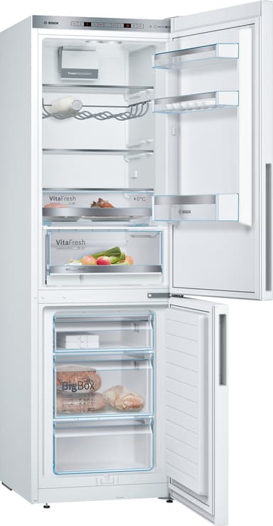 Bosch kombiskap KGE36AWCA (hvit)