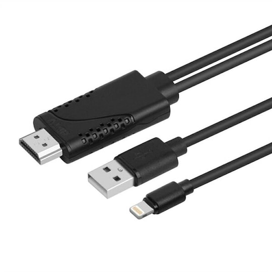 Lightning til HDMI Adapter - Speil iPhone / iPad skjerm
