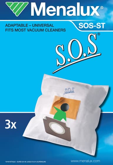 Menalux paper bag SOS Menalux paper bag SOS