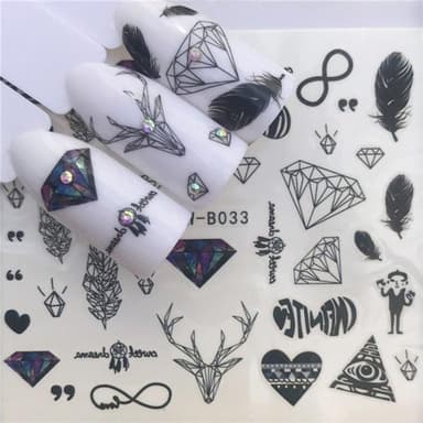 24 72521 Nail sticker