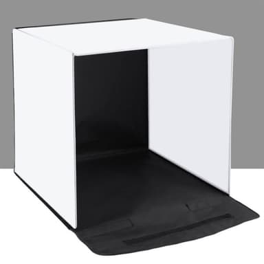 Portabelt lystelt / fotobord 40cm med 5 bakgrunner