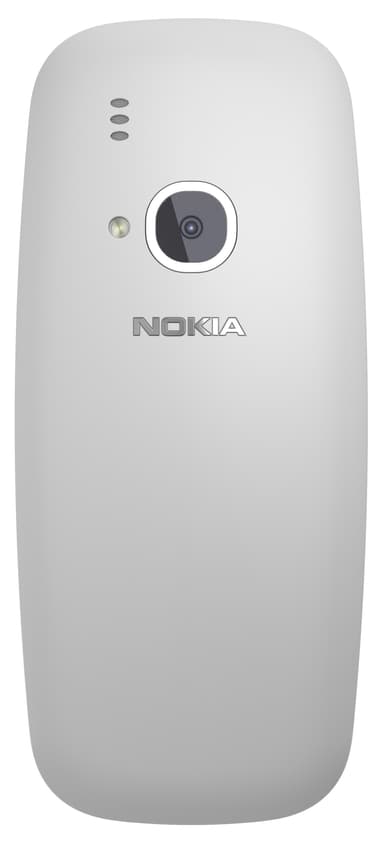 Nokia 3310 mobiltelefon (grå) - Kun 2G