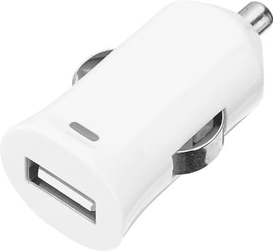 Sandstrøm USB-A billader med Lightning-kabel 1m (hvit)