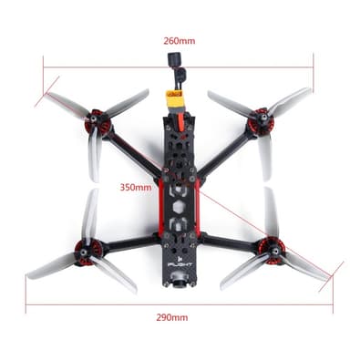 iFlight Titan DC5 6S w/DJI Air Unit -BNF TBS Nano