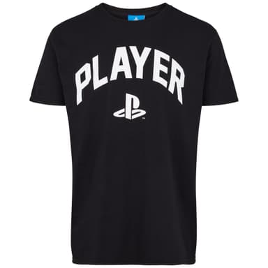 T-skjorte PlayStation PS Player sort (L)