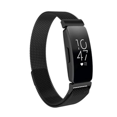 Armbånd Meshlenke Fitbit Inspire / Inspire HR - S Svart