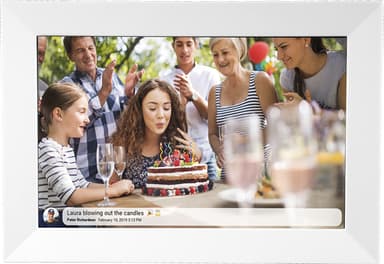 Denver Frameo 10,1" digital sosial fotoramme FRAMEO1014WH WiFi (hvit)