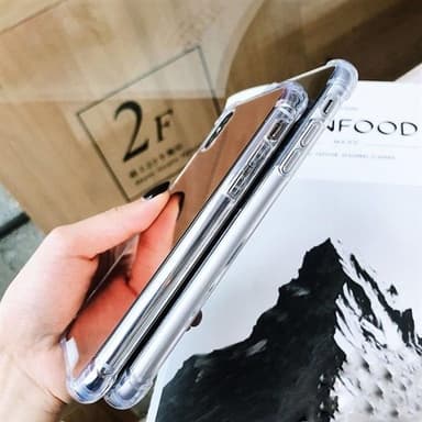 Luksuriøst speildeksel til iPhone 8 & 7