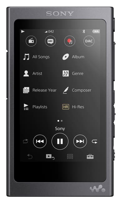 Sony Walkman 16 GB NWA-45 (sort)