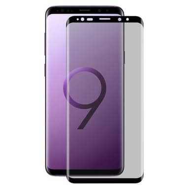 Sekretess Skjermbeskyttelse / Displaybeskyttelse for Samsung Galaxy S9+ med herdet glass