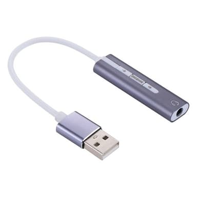Eksternt Usb Lydkort 3,5mm