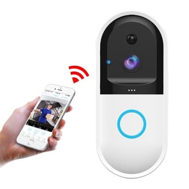 Døralarm med 720P Smart WiFi Video