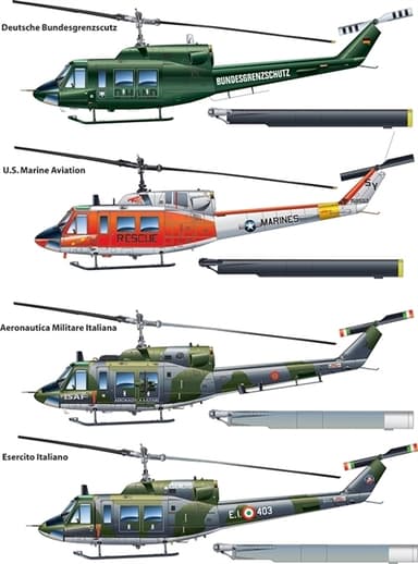 ITALERI 1:48 - Bell AB212 / UH1N
