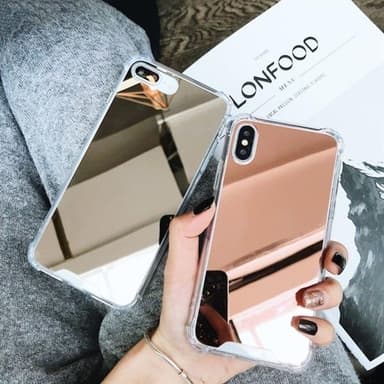 Luksuriøst speildeksel til iPhone 8 & 7