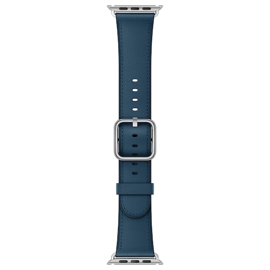 Apple Watch reim 38 mm klassisk skinnreim (kosmosblå)