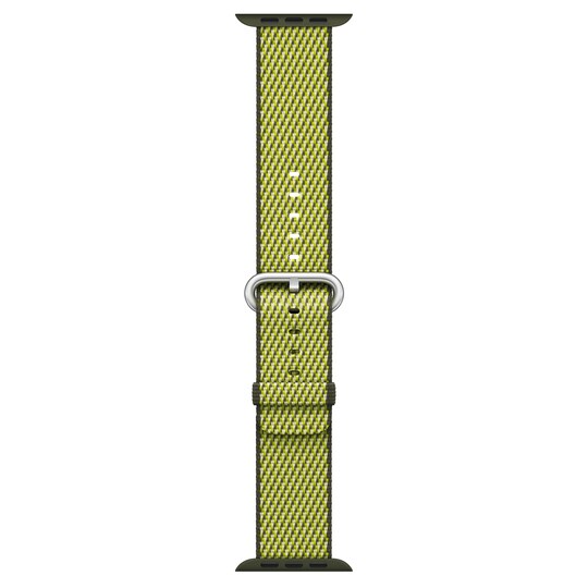 Apple Watch reim 38 mm vevd nylon-reim (mørk oliven)