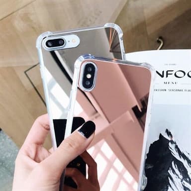 Luksuriøst speildeksel til iPhone 8 & 7