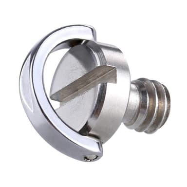 Kameraskrue 1/4 med C-ring